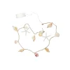 Guirnalda de Luces LED con Estrellas de Mar y Conchas 120 cm