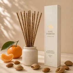 Incienso Orgánico Mandarine & Almond 10 Varillas