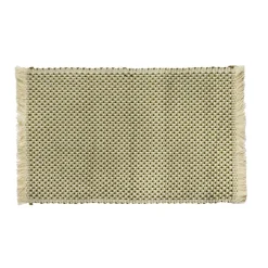 Individual mesa trenzado c/flecos 30x45cm