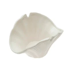 Jarrón Coral de Cerámica Blanco 20 x 13 cm