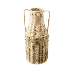Jarrón decorativo de Fibra Natural