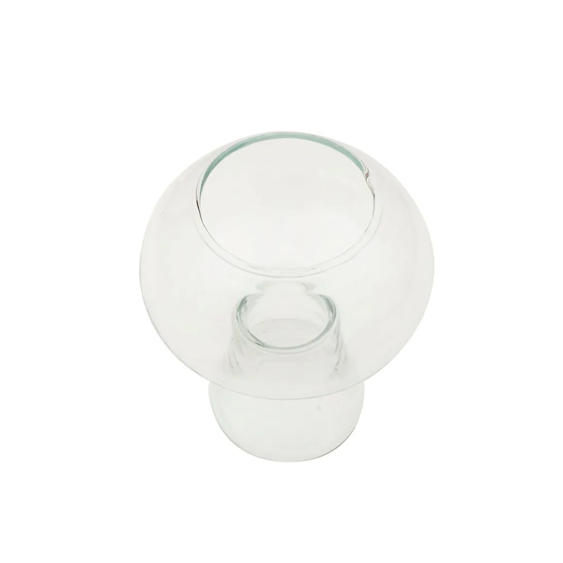 Jarrón Decorativo Transparente 11,5 × 8,2