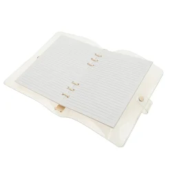Libreta con anillas floral