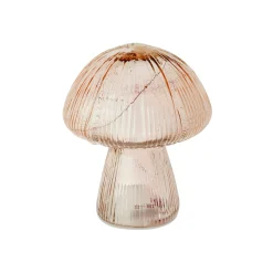 Lámpara LED Decorativa Cristal Rosa de 15cm