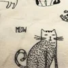 Manta microfibra gatos