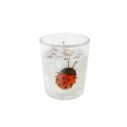 Mini Vaso Vela Con Diseño Perfumada
