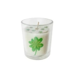 Mini Vaso Vela Con Diseño Perfumada