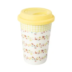 Mug porcelana 400 ml, amarillo