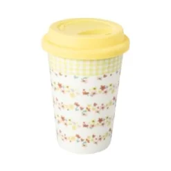 Mug porcelana 400 ml, amarillo