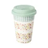 Mug porcelana 400 ml, verde
