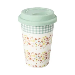 Mug porcelana 400 ml, verde