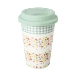 Mug porcelana 400 ml, verde