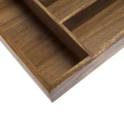 Organizador cubiertos de madera