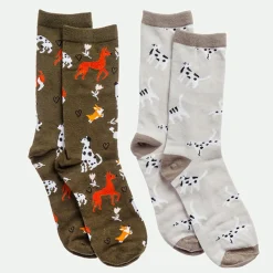 Pack 2 calcetines animal lover