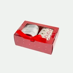 Pack 2 calcetines jacquard y cuadros
