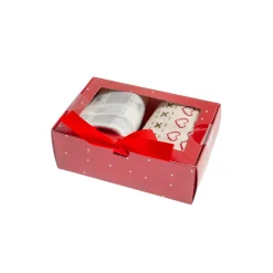 Pack 2 calcetines jacquard y cuadros