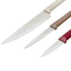 Pack de 3 Cuchillos de Cocina de Acero Inoxidable