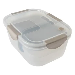 Pack de 5 Porta Alimentos Herméticos 17,5 x 10 x 3,5 cm