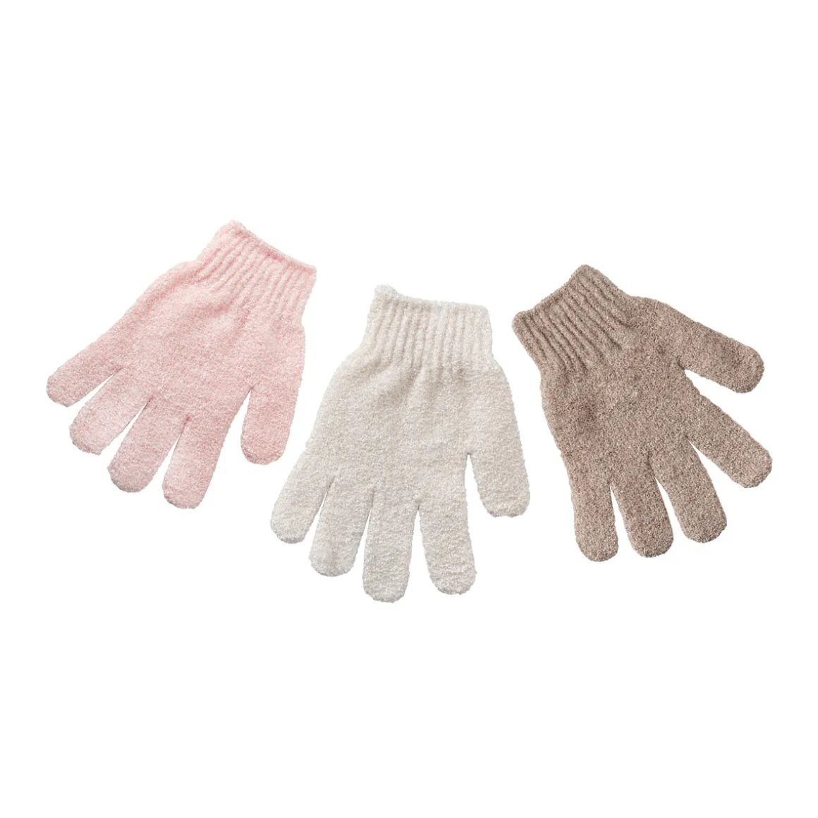 Pack Guantes Poliester Exfoliente Ducha