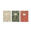 Pack 3 libretas floral