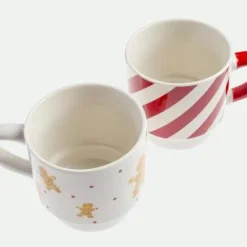 Pack 2 tazas apilables