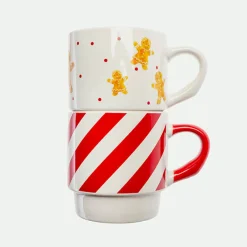 Pack 2 tazas apilables