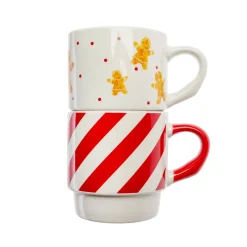 Pack 2 tazas apilables