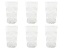 Pack 6 vasos cristal