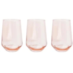 Pack 3 Vasos 6,6X5,2X11,6Cm 370Ml Ro.