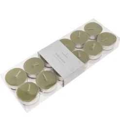 pack 24 velas té wild jasmine 23x7,5x3cm 11gr ve.