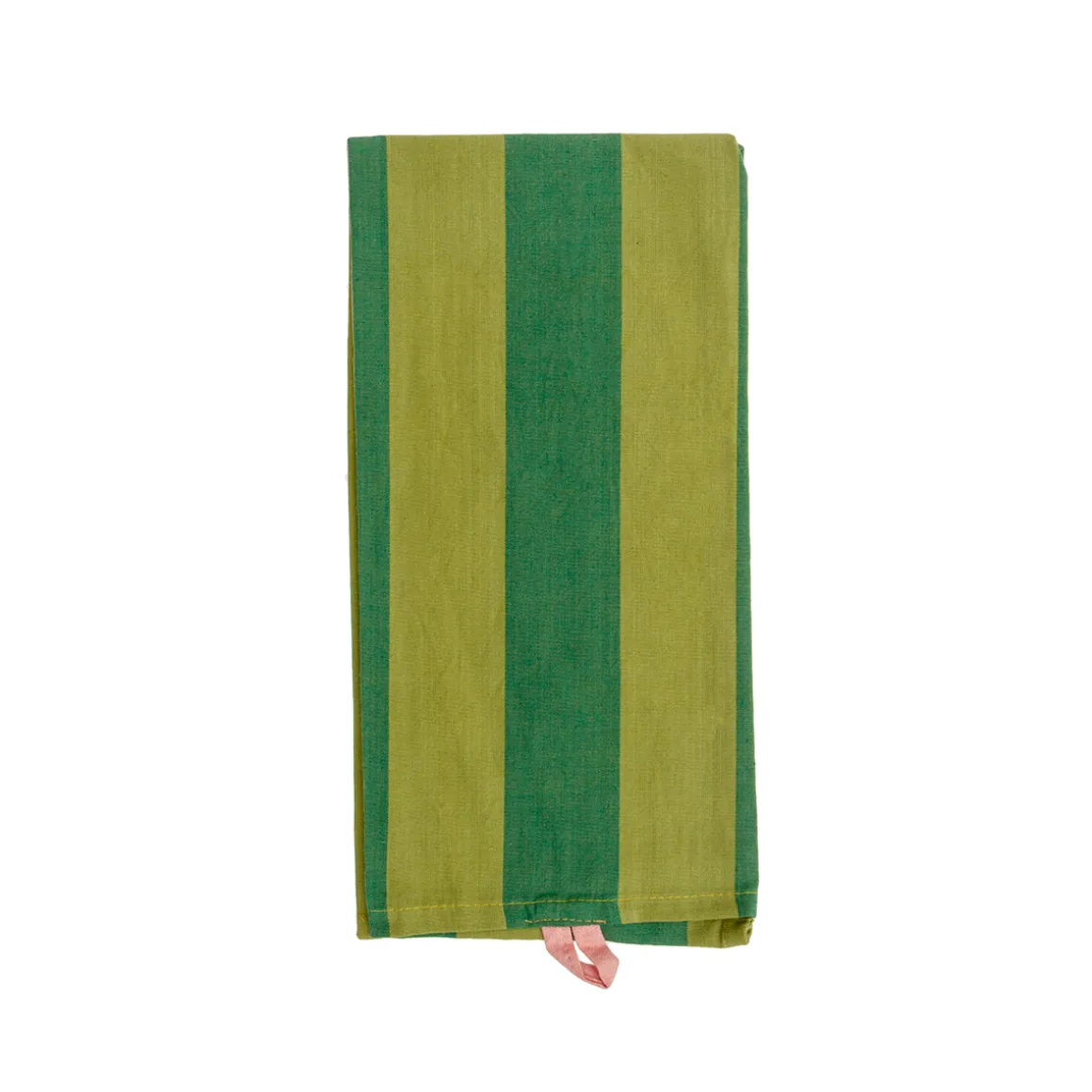 Paño de Cocina Rayas Verdes 50 × 70 cm