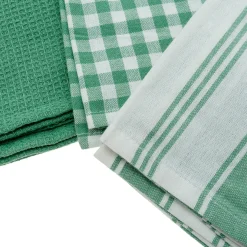 Paños de Cocina Verde Pack 3 Unidades 40x60 cm