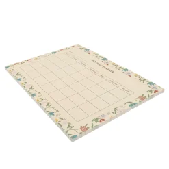 Planner mensual floral