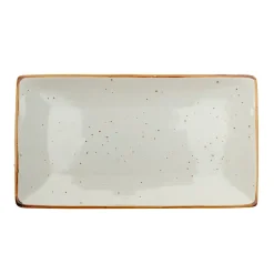 Plato rectangular akiko