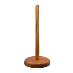 Portarrollos de Cocina de Madera de Acacia