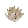 Portavela Flor Blanco