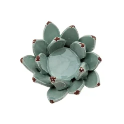 Portavela Flor Verde