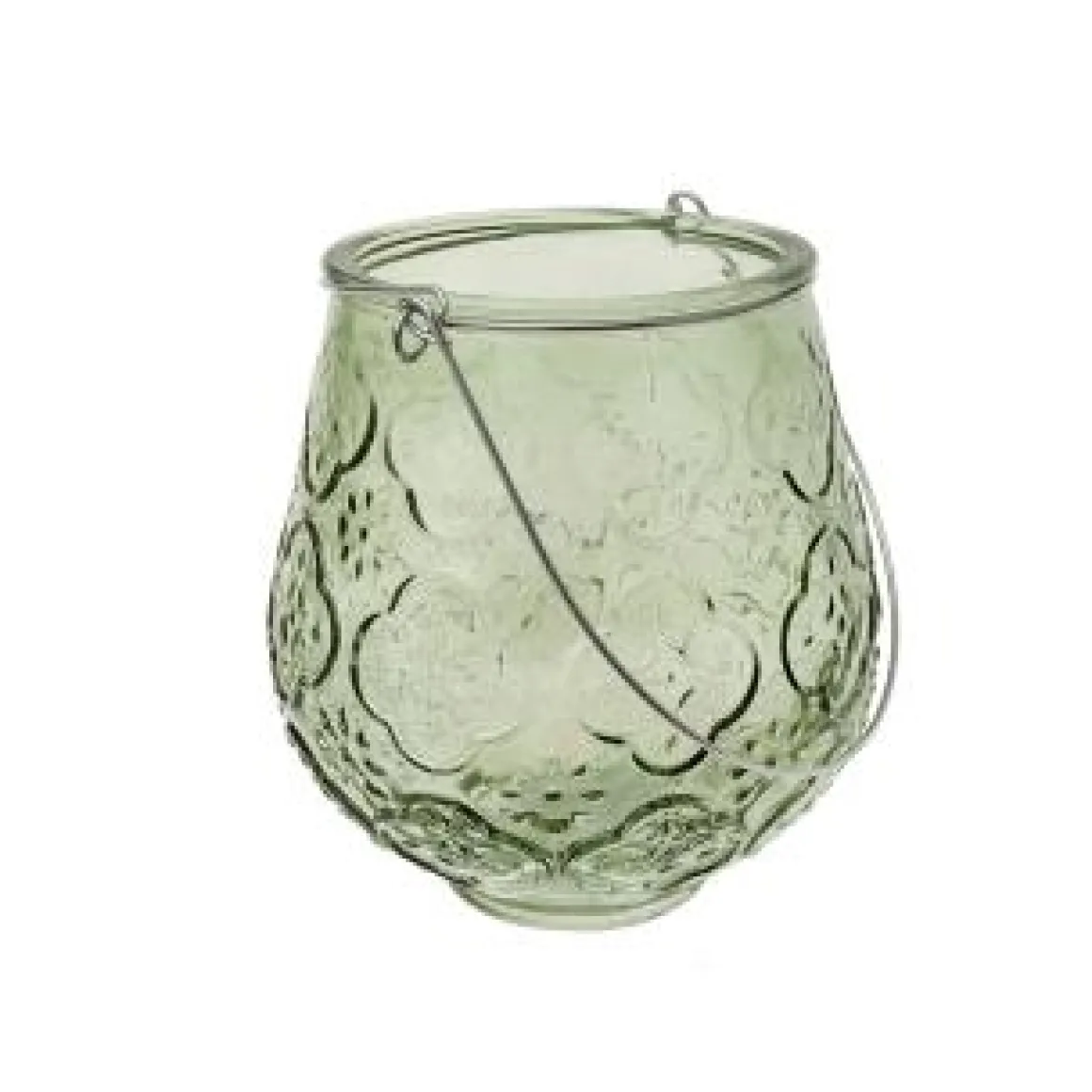 Portavela Hierro Cristal 14 Claro