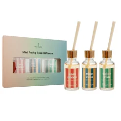 Set de 3 Mini Mikados Frutales 30 ml - Difusor en Sticks