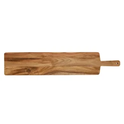 Tabla Madera de Acacia Natural 75,5 x 15,5 cm