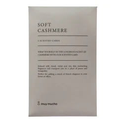 Tarjetas perfumadas cashmere