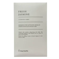 Tarjetas perfumadas jasmine