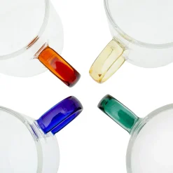 TAZA CAFÉ PACK 4 BOROSILICATO 100ML