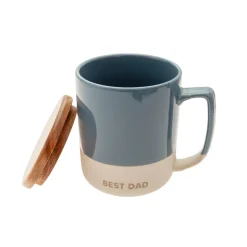 Taza con tapa best dad