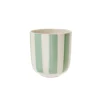 Taza Espresso de Cerámica a Rayas Surtida 100 ml