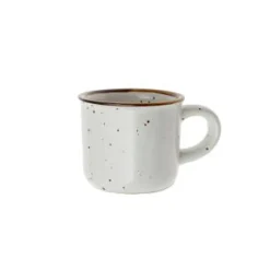 Taza porcelana espresso crudo