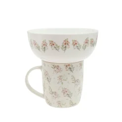 Taza set 2 new bone 355ml bol desayuno