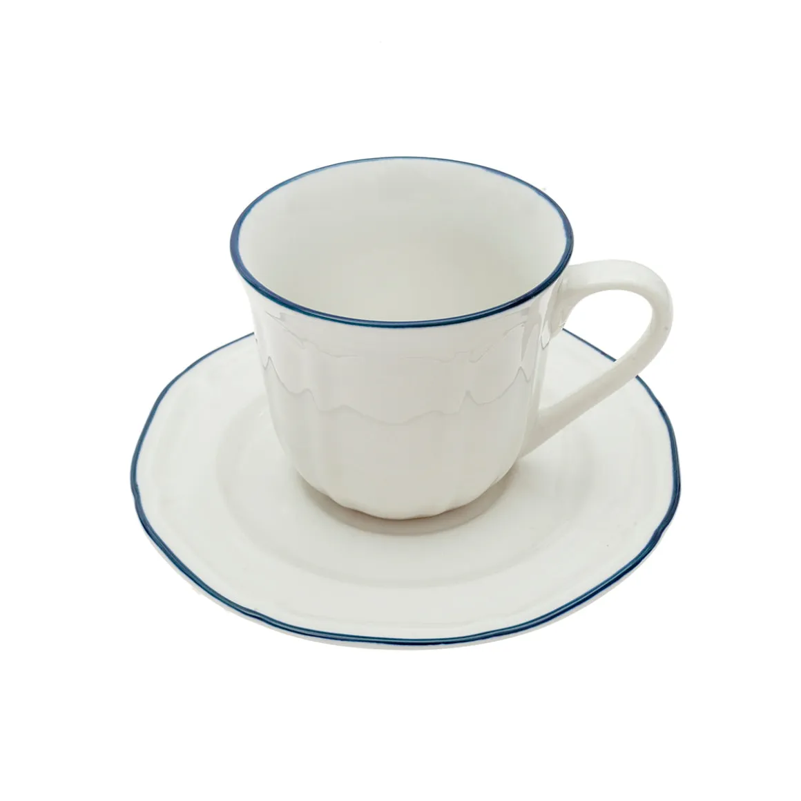 Taza set plato porcelana