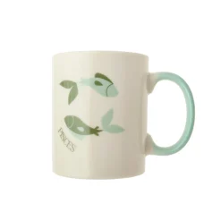 Taza Zodiaco Piscis 8X9,5Cm 330Ml Bl.