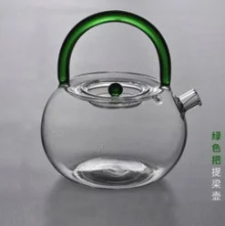 Tetera borosilicato c/asa
